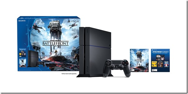 PlayStation 4 500GB Console - Star Wars Battlefront Bundle