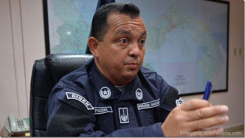Pinzón policia nacional de panama