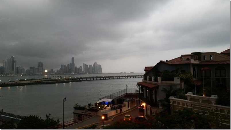 Lluvia sobre Panama